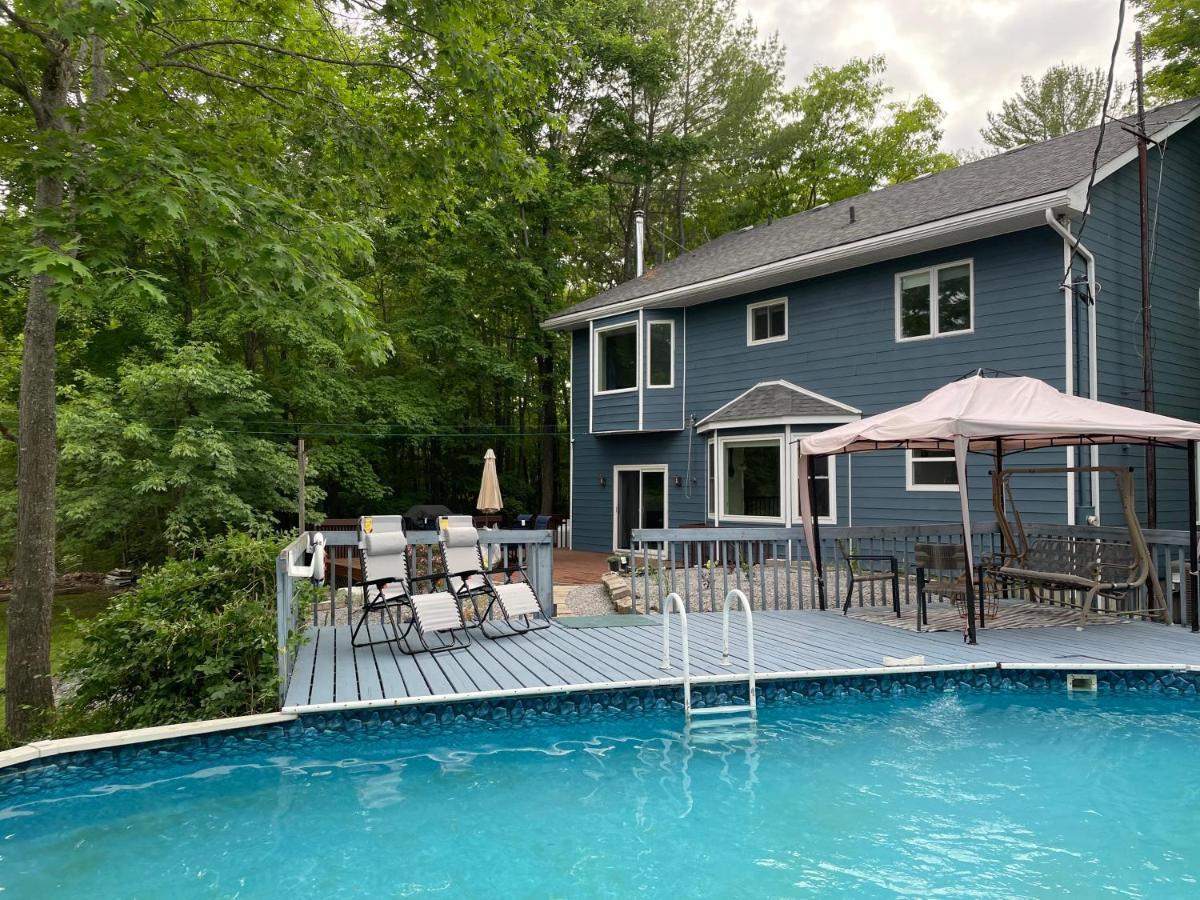 Lakeview Cottage In The Forest With Private Swimming Pool Bobcaygeon Dış mekan fotoğraf